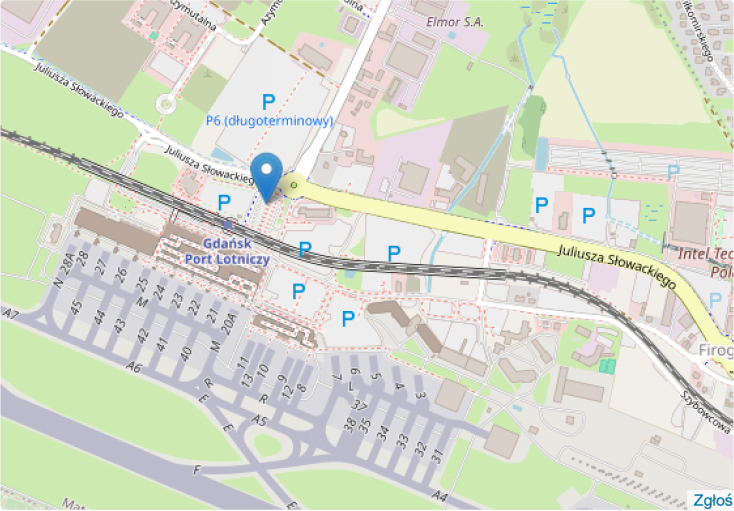 Mapa przystanku Łajsy